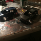Right is going to be Midnight Blue, left is carbon steel.